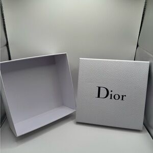 Authentic Dior Gift Box Luxury Packaging White Box